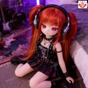 【Wonanii】85cm Height, Flat Chest Doll, Food Grade TPE/Rotocasting, Anime Dolls Human-Shaped Dolls, Flexibly Positioned Joints, Insertable, Perfect Girl Friend, Companion, M6 Screw Interface, Skin Texture