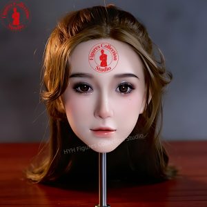 Ultra Realistic 1:1 Life Size Sex Doll Head Model HYH-SHB-TS-0103, M16 Interface, Real Oral Cavity ROS